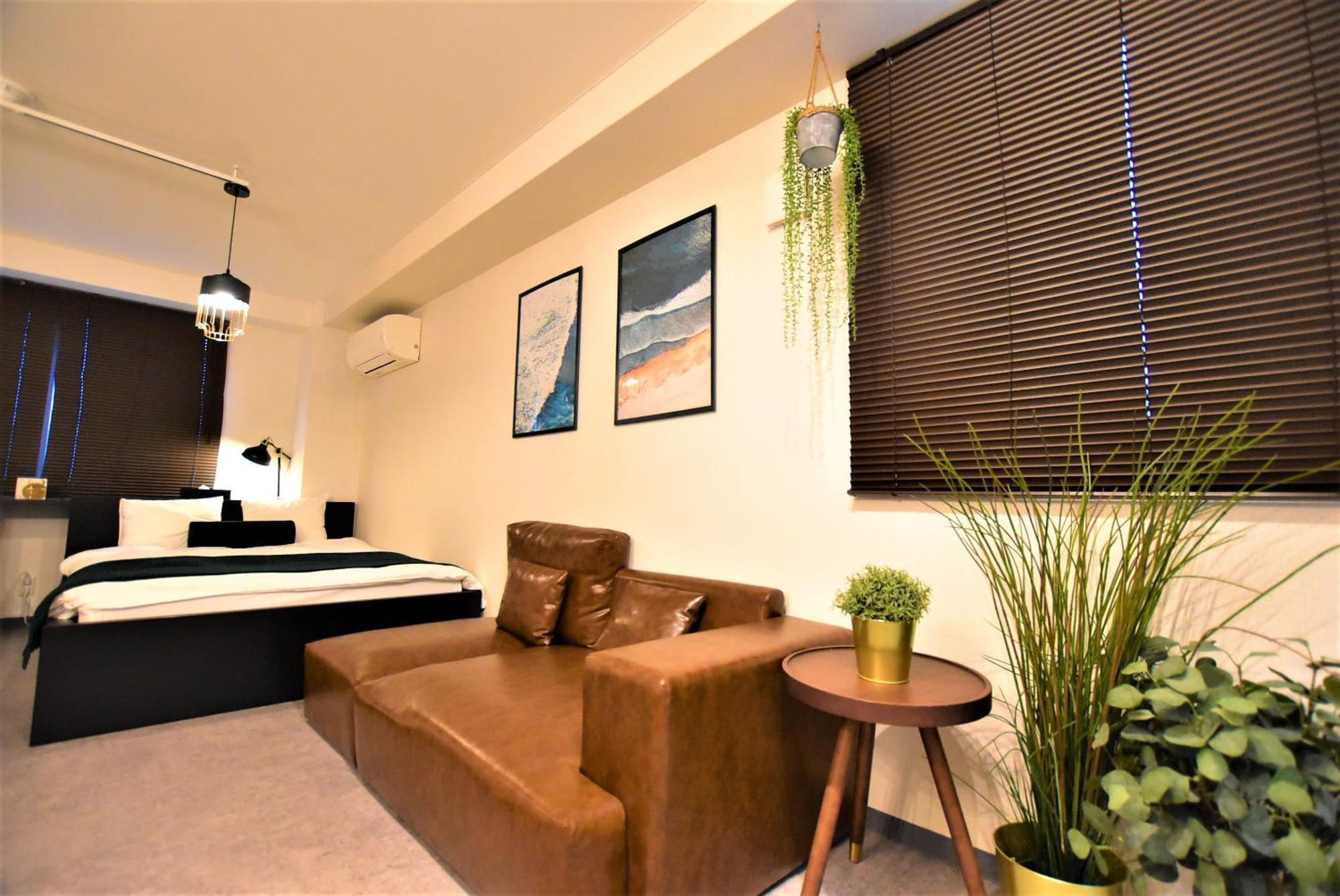 Appartamento Kuromon28-Near Kuromon Market,Nihonbashi Station Osaka Esterno foto